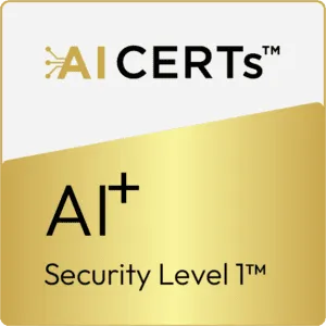 AI+ Security Level 1 badge